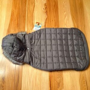 Brand NEW Martha Stewart Dog Puffer Coat w/Hood NWT